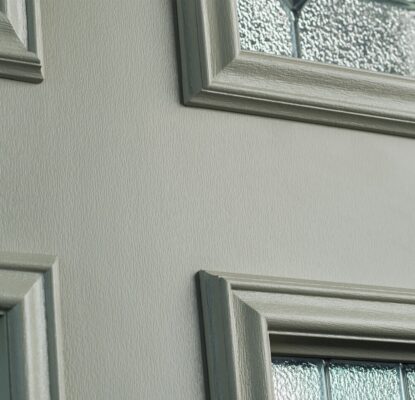 Secure composite doors are available in a wide range of colours
